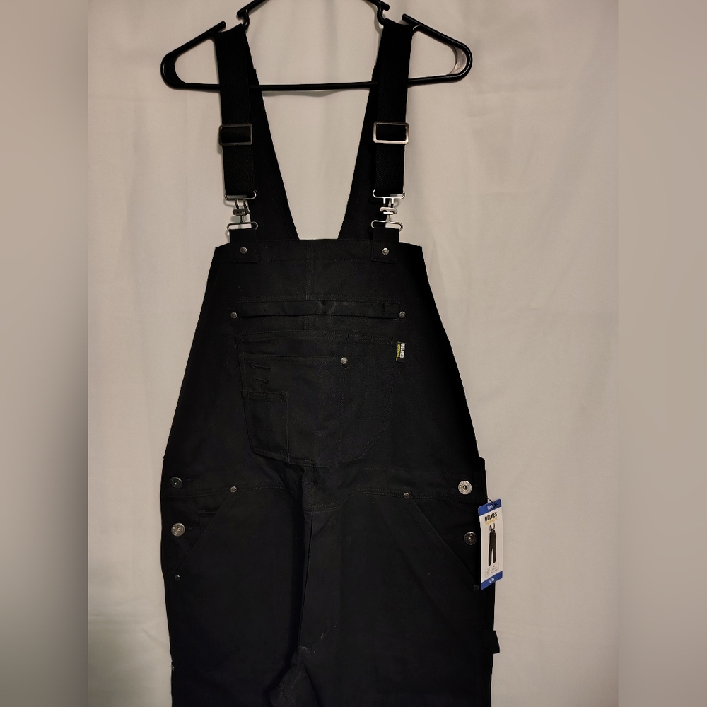 Holmes Workwear Overalls 100% Cotton Extremely Durable  Size Large Inseam 32"